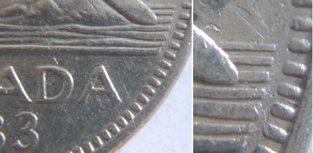 5 Cents 1983-Coin fendillé de la queue au listel-2.JPG