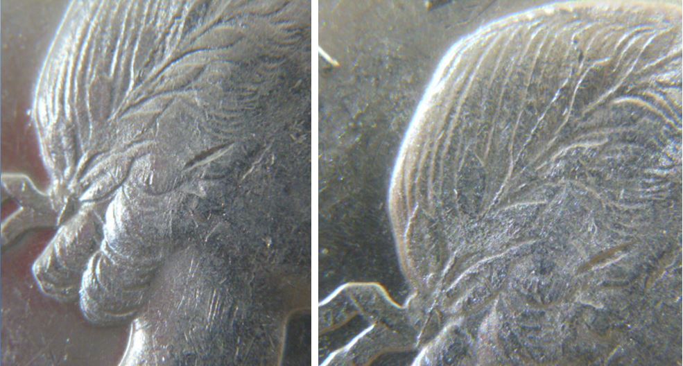 5 Cents 1964-Coin fendille sur la tête de l'effigie jusqu'au ruban-2.JPG