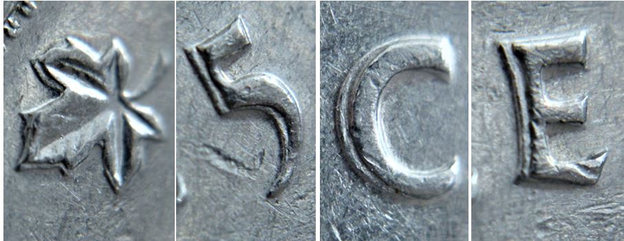 5 Cents 1973-Double revers-Coin décalé-3.JPG