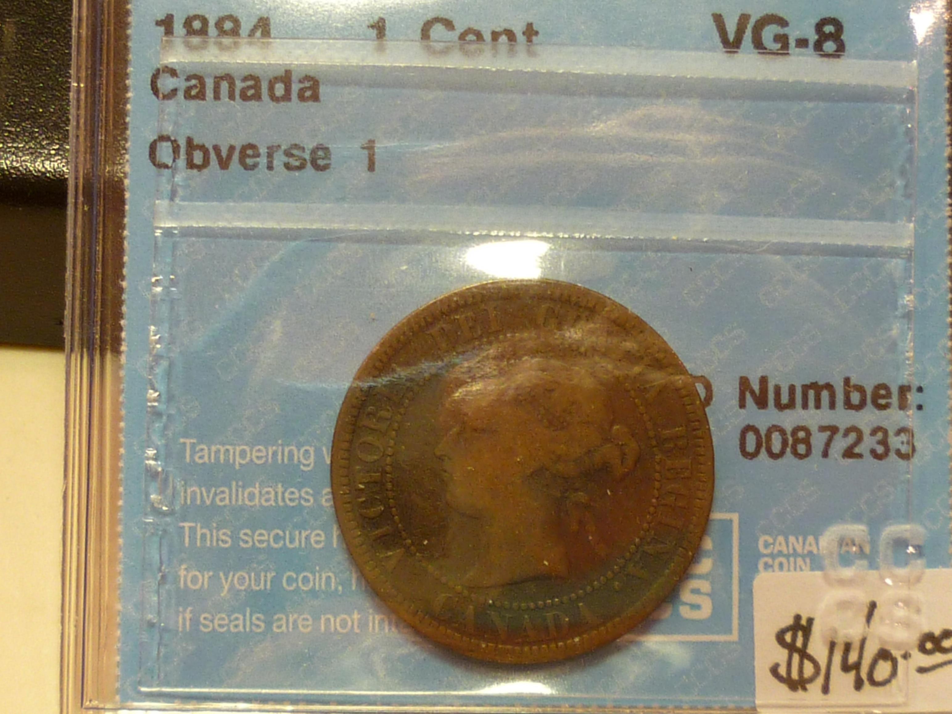 1c 1884 Obv1 Vg8 cccs #87233.jpg