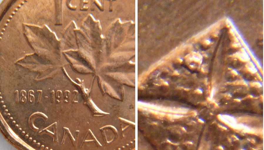 1 Cent 1992-Éclat coin sur la couronne-1.JPG