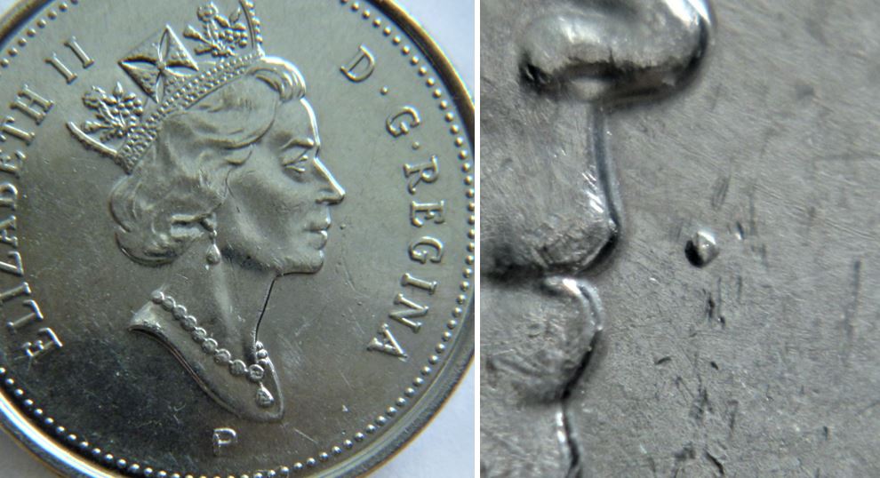5 Cents 2001-Point devant la bouche de effigie,2.JPG