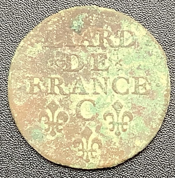 Liard de France C avant restauration revers.jpg