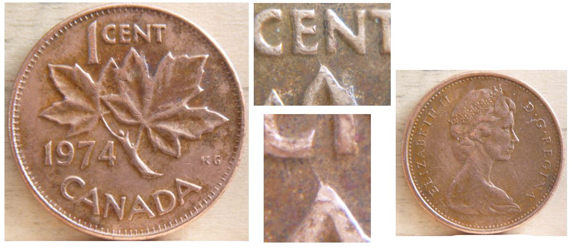 1 Cent - 1974- Fendille sous - cEnt.JPG