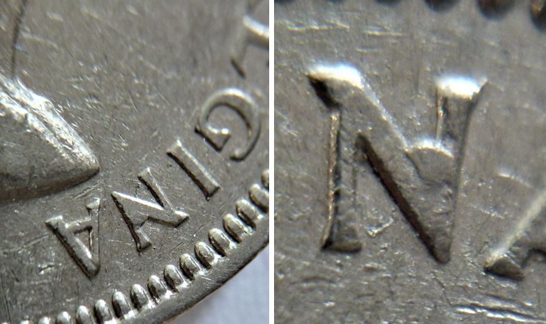 5 Cents 1963-Éclat coin dans le N de regiNa-3.JPG