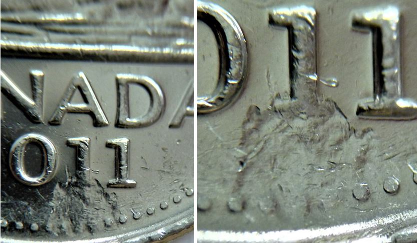 5 Cents 2011-Frappe a travers sous la date-2.JPG