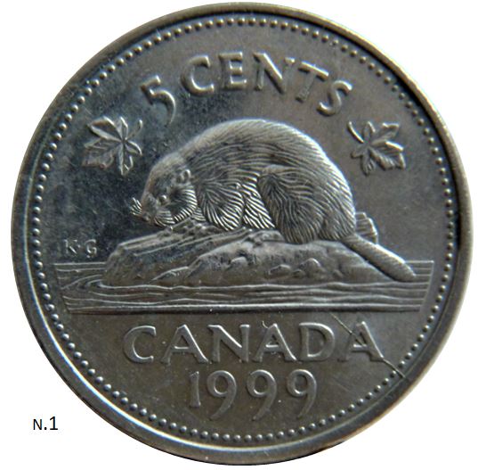 5 Cents 1999-Coin fendillé sur le A de canadA.1.JPG