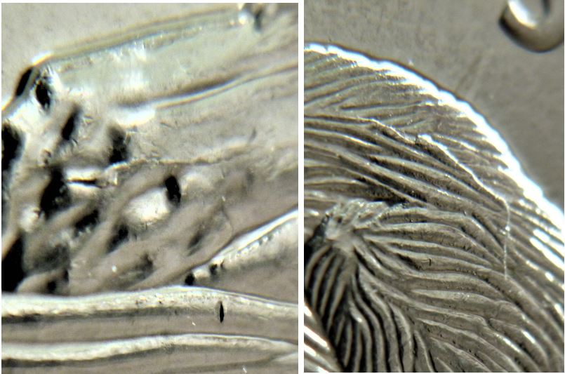 5 Cents 2012-Coin fendillé sur le devant la buche et le dos du castor-3.JPG