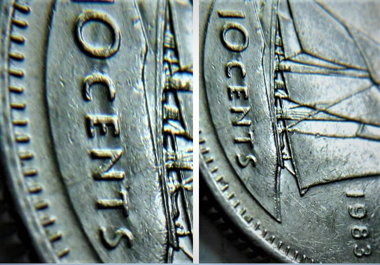 10 Cents 1983-Coin entrechoqué sous 0 CEN-1.JPG