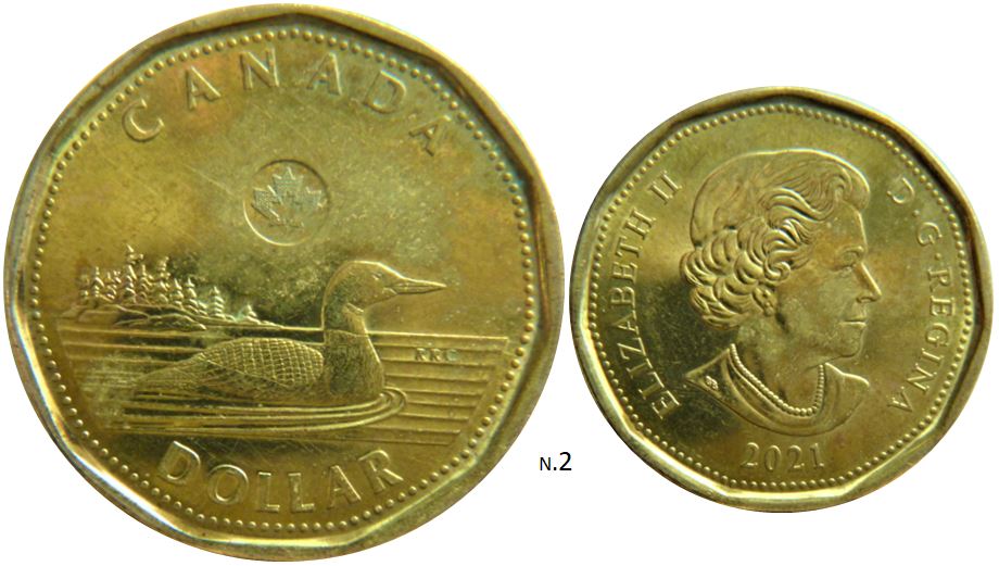 1 Dollar 2021-Éclat coin dans RR de RRc et dans O de dOllar-3.JPG