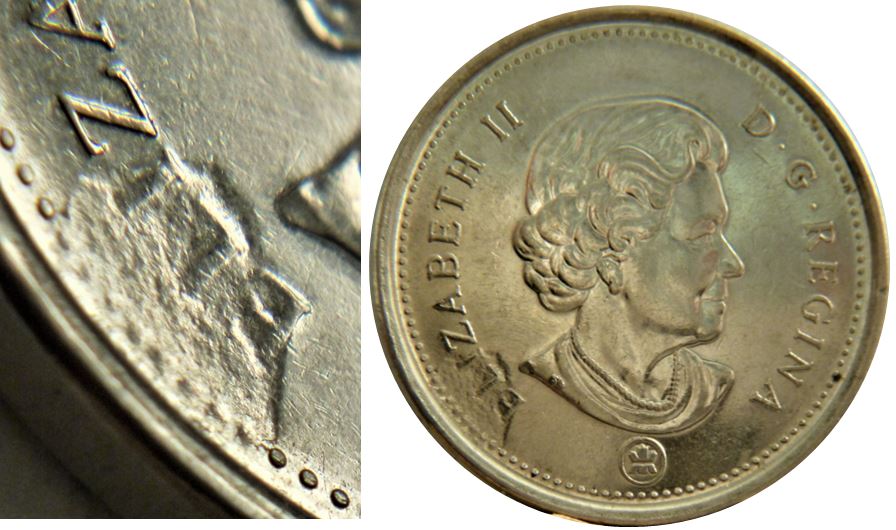 5 Cents 2008-Frappe à fravers sur ELI de ELIzabeth-2.JPG