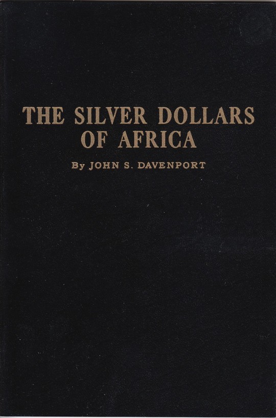 À Vendre - Livre The Silver Dollars of Africa (John S. Davenport - 1959) - 1.jpg