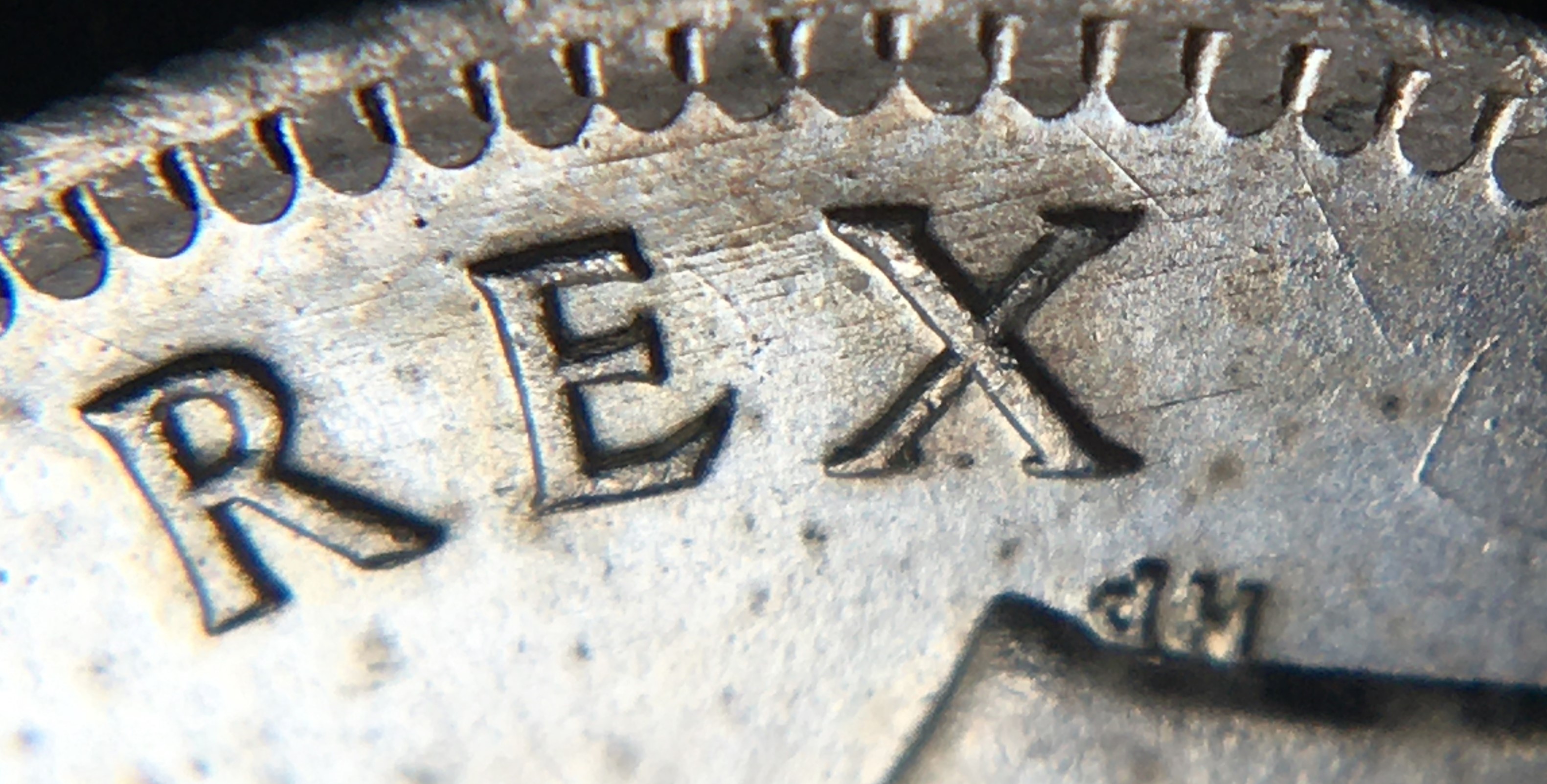 10 cents 1952 dommage d'outil REX.JPG