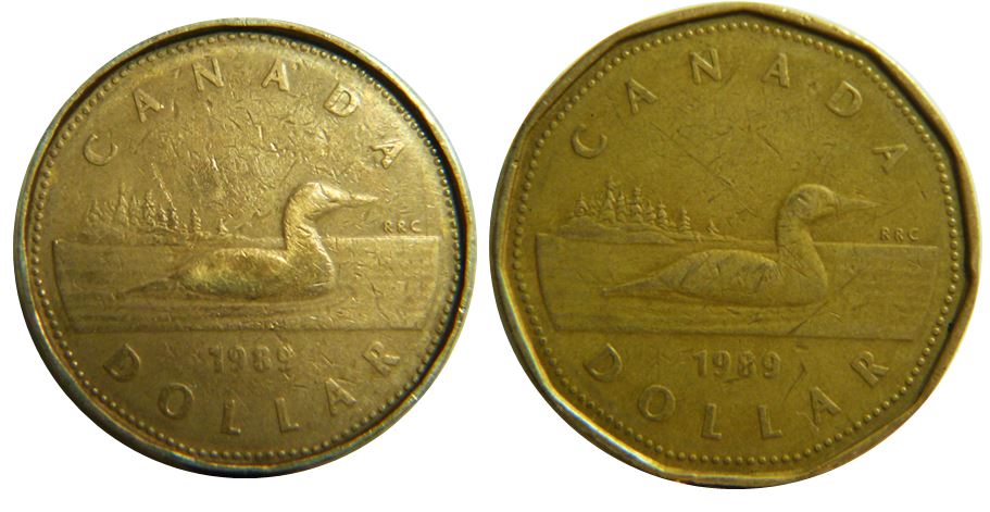 1 Dollar 1989-Plus petit -Les perles près du listel coté  Avers et revers-7.JPG