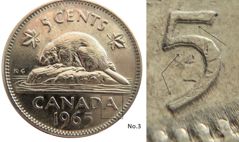 5 Cents 1965-Double date et A de canadA-1.JPG