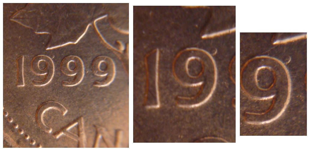 1 Cent 1999- Point près premier 9 date.JPG