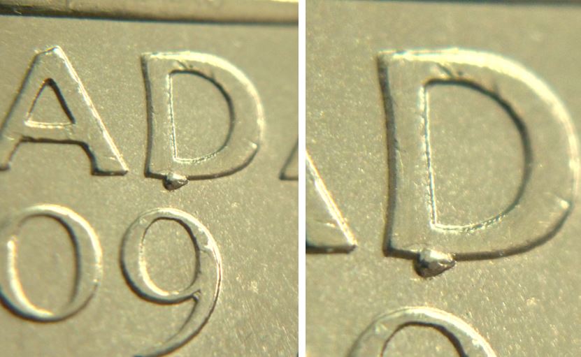 5 Cents 2009-Éclat coin sous le D de canaDa-1.JPG