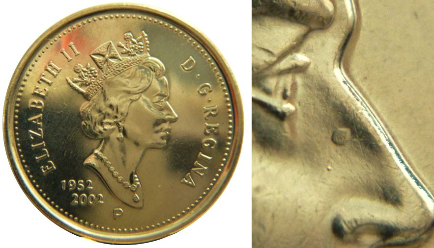 5 Cents 2002p-Point sur le nez de effigie-1.JPG