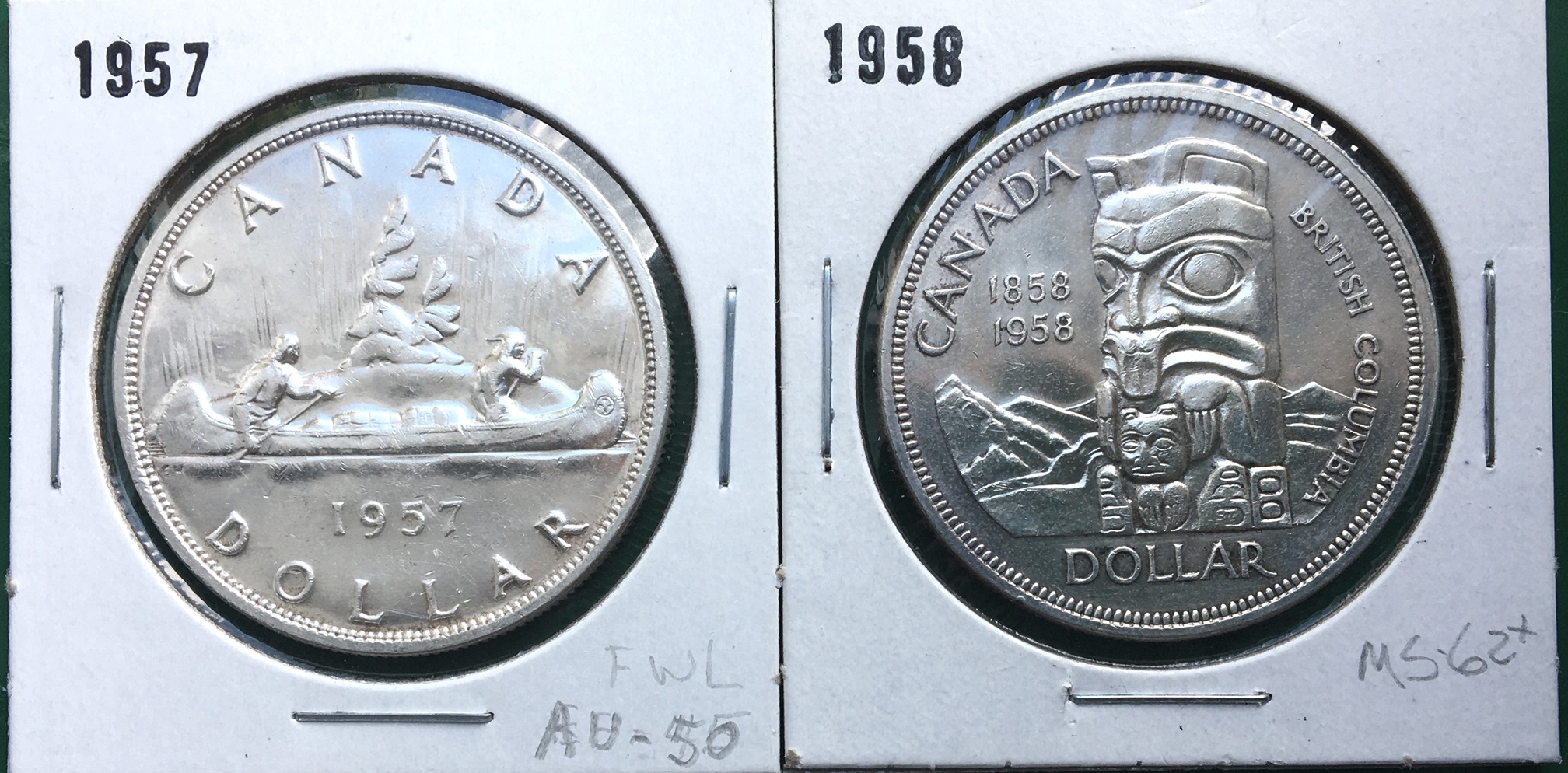 1 dollar 1957 et 1958.JPG