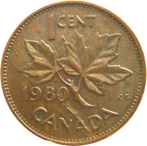 1 Cent 1980-Défaut du flan revers-1.png
