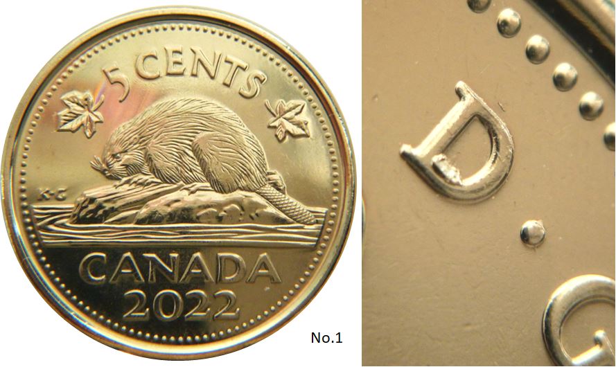 5 Cents 2022-Éclat coin dans le D de D.g-No.1,.JPG
