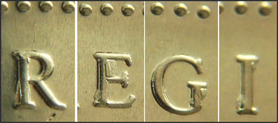 5 Cents 2005.V-Dépôt de métal sur légende revers-No,1.png