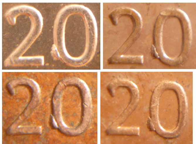 1Cents 2007-Éclat de coin sur prenier 0 de la date-3.JPG