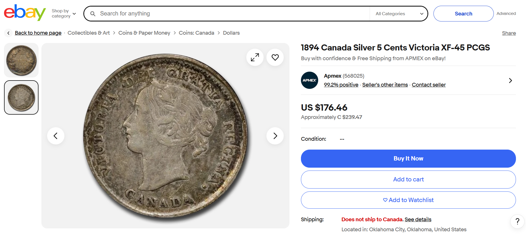 5 cents 1894 PCGS XF-45 2.png