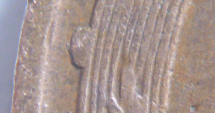 1 Cent USA- 1956D-Éclat de coin sur la gerbe de blé-2.JPG
