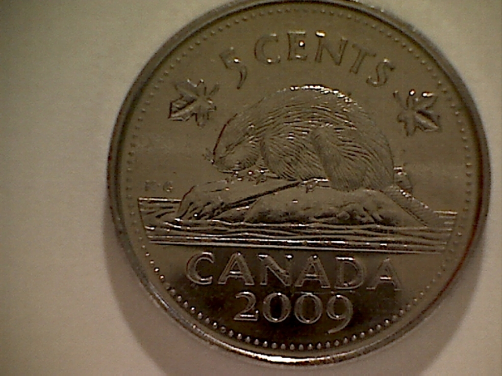 5 CENTS 2009 Surplus métal sur perles au-dessus II  B524048C Revers.jpg