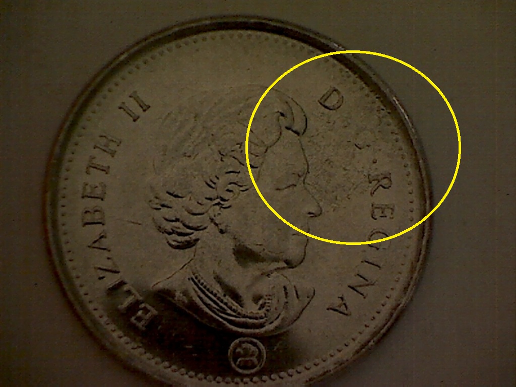 5 CENTS 2009 Défaut de plac.devant Reine B525050AD Avers.jpg