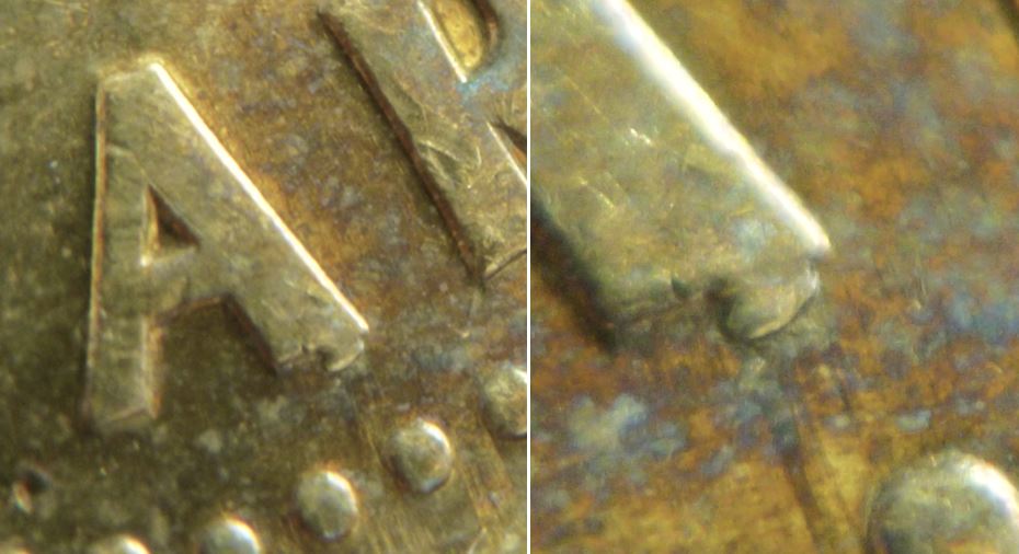 1 Dollar 2019-Éclat coin sous A de dollAr-,1.JPG