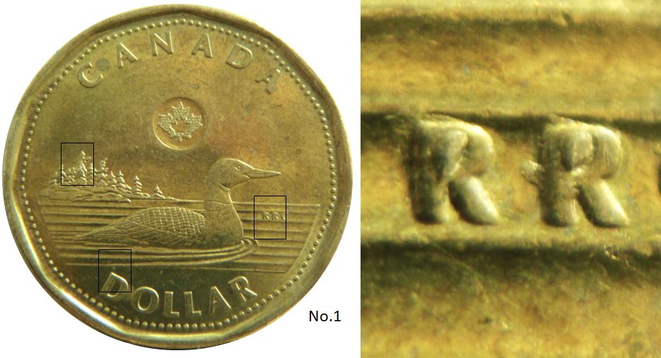 1 Dollar 2022-Avec tout les éclats coin que l'on retrouve sur les 1 Dollar 2022-2.JPG
