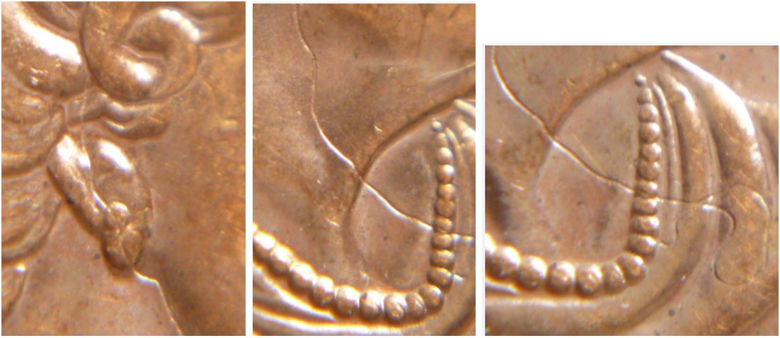 1 Cent 2007-Frappe a travers un fils-2.JPG