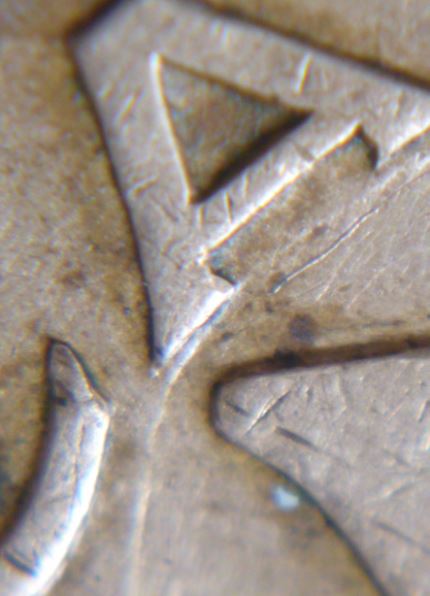 5 Cents 1943- Entrechoqué coté revers -3.JPG