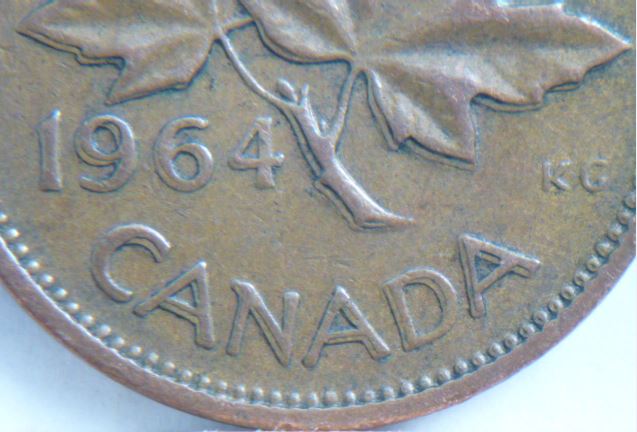 1 Cent 1964-Double revers-Coin décalé-5.JPG