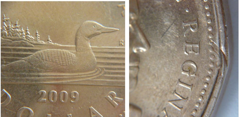 1 Dollar-2009-Défaut de flan avers sur listel-1.JPG