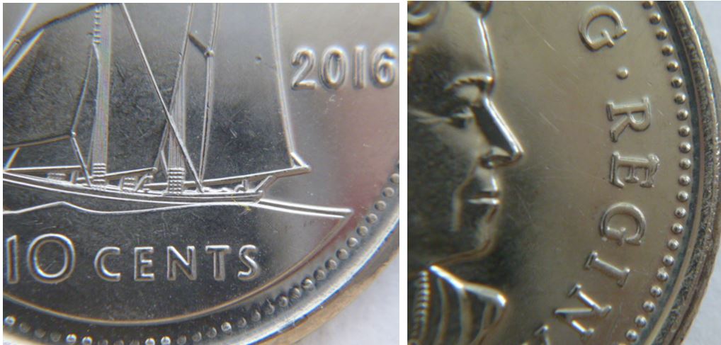 10 Cents 2016-Éclat de coin sur le E de rEgina-1.JPG