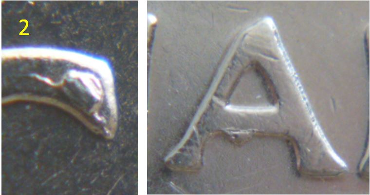 5 Cents 2008-Éclat de coin  C & 2ème A de CanAda-4.JPG