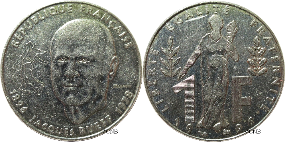 1 franc 1996 Jacques Rueff_fra2363.jpg