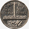 5 cents 1951 - Raffinerie de nickel