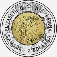 Elizabeth II (2021) - Avers - Coins entrechoqués