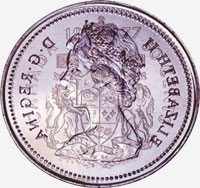 Élizabeth II (1977) - Revers - Coins entrechoqués