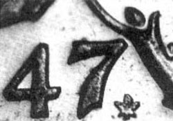 1 cent 1947 - Avec feuille d'érable