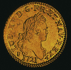 Louis d'or, 1721