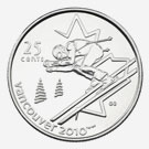 25 cents 2007 - Ski alpin