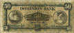 Billets de la Dominion Bank de 1901