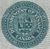 1 dollar 1923 - Sceau vert - Dominion of Canada