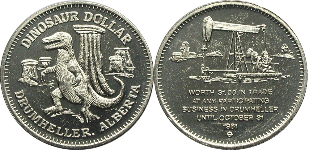 Drumheller - Dinosaur Dollar - 1981