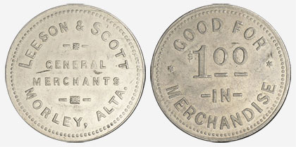 Leeson & Scott - General Merchants - Morley - 1 dollar
